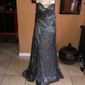 Fabuluxe Couture Sequin Gown